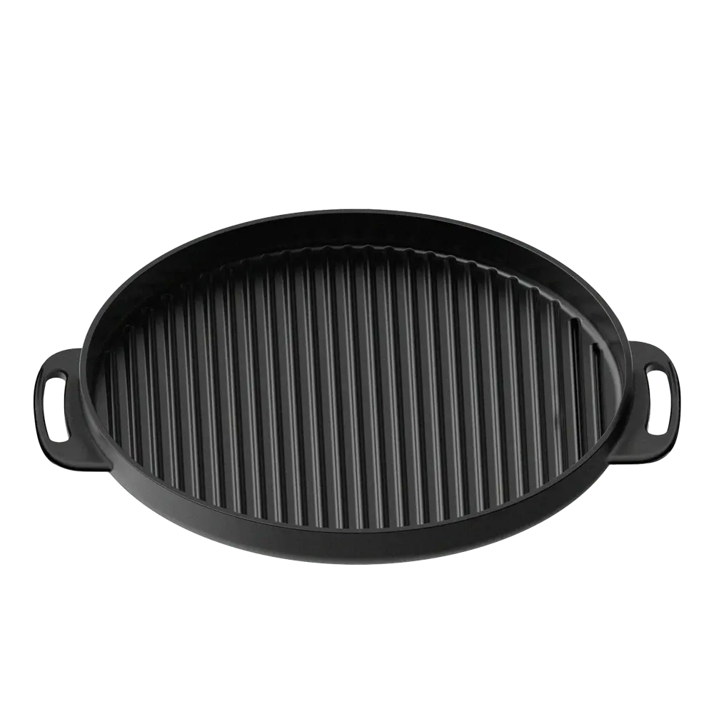 Revolve Cast-Iron Griddle Pan