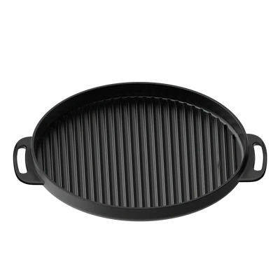 Revolve Cast-Iron Griddle Pan